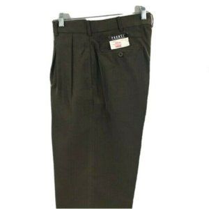 Pronti Collection by Phita Men's Brown Dress Pants